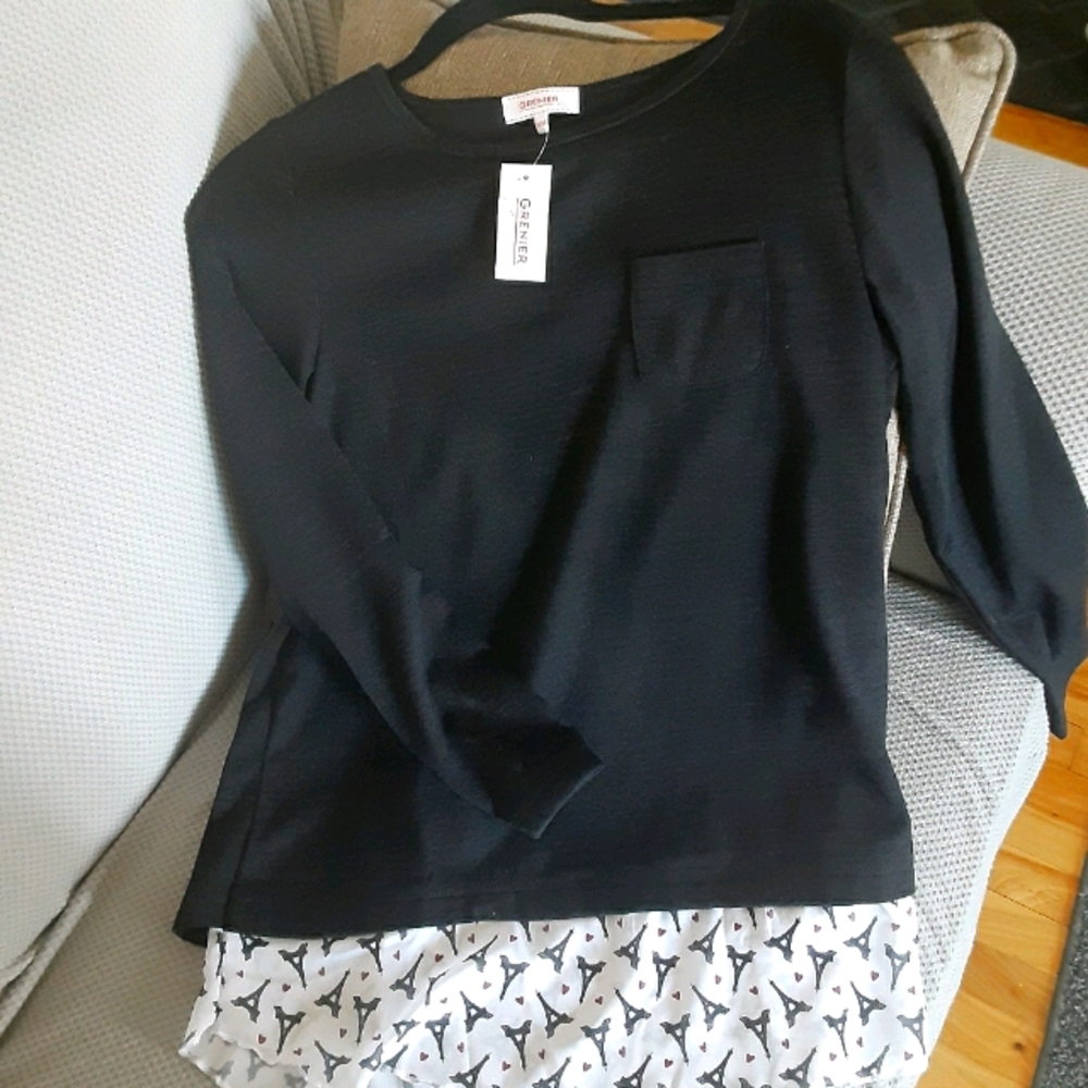 Classic black long sleeve
